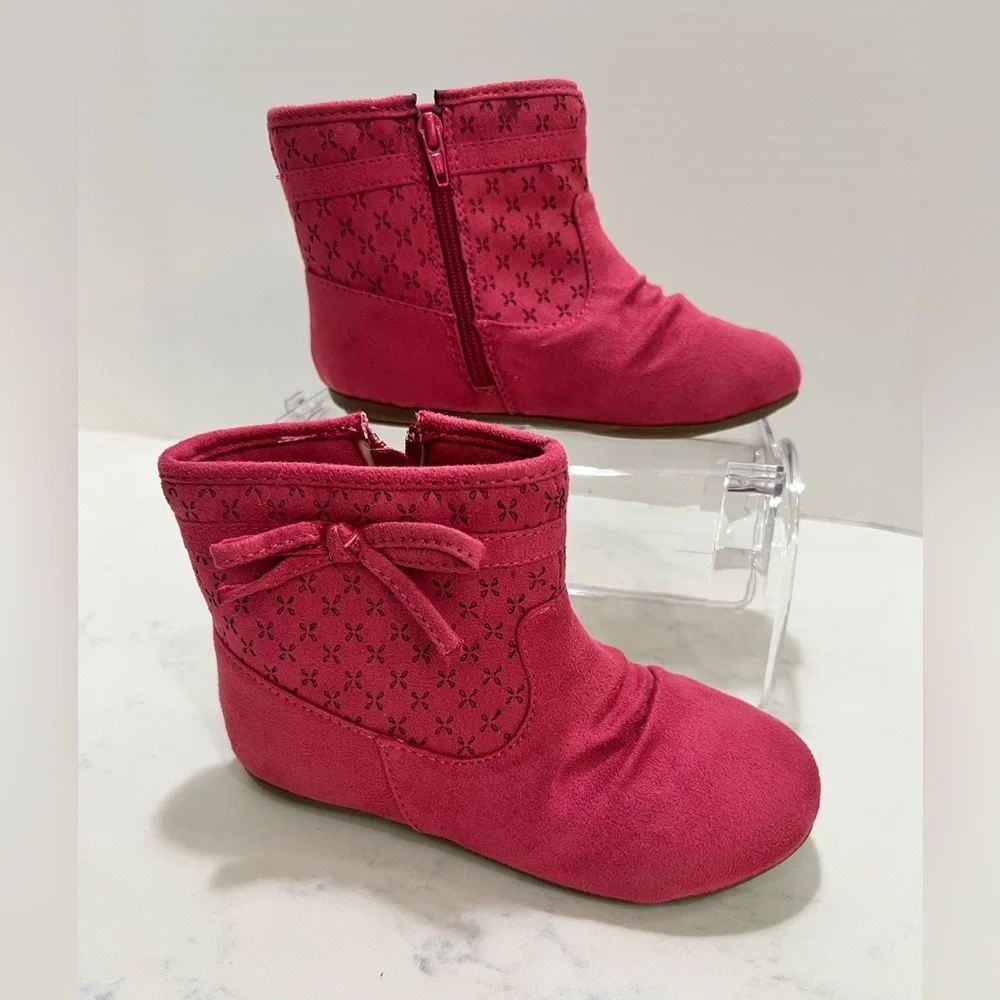 Jumping Beans Pink Kids Boots